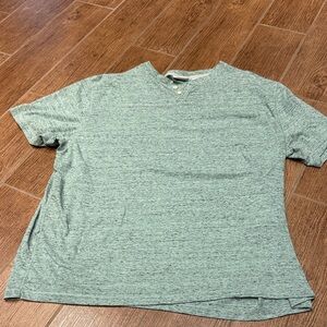 Men's Heather Green Short Sleeve Shirt
